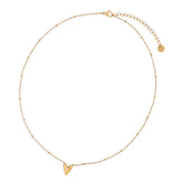Elegant Gold Heart Necklace