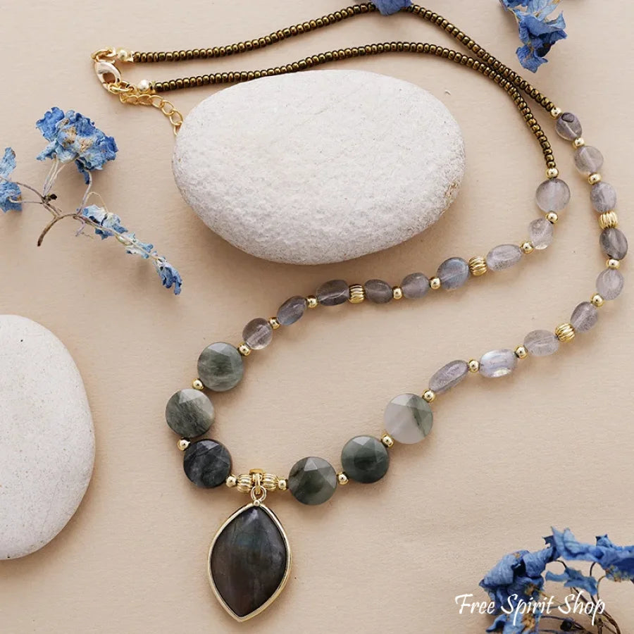 Enchanted Labradorite Pendant Necklace