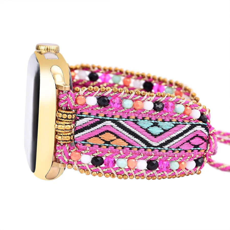 Fiesta Sunset Woven Nylon Apple Watch Band
