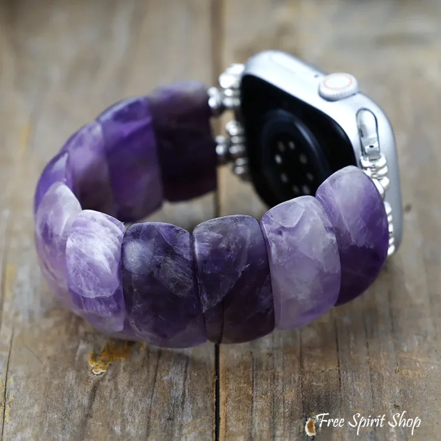 Chunky Amethyst Apple Watch Band