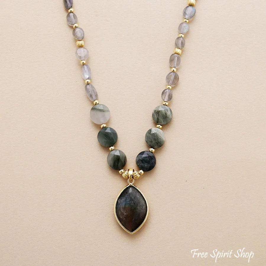 Enchanted Labradorite Pendant Necklace