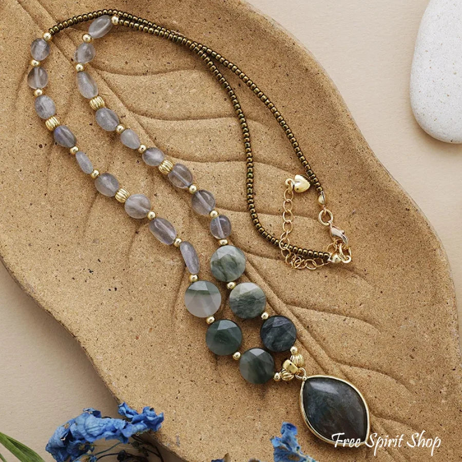 Enchanted Labradorite Pendant Necklace