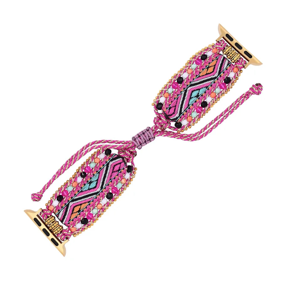 Fiesta Sunset Woven Nylon Apple Watch Band