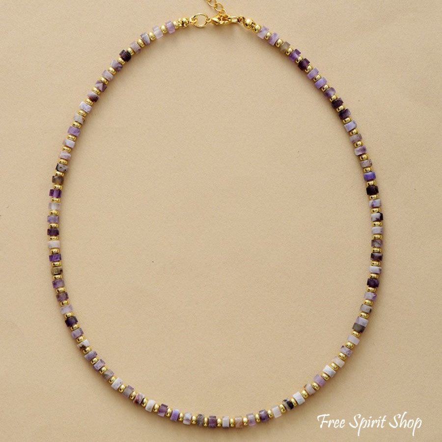 Colorful Jasper Beaded Choker - Free Spirit Shop