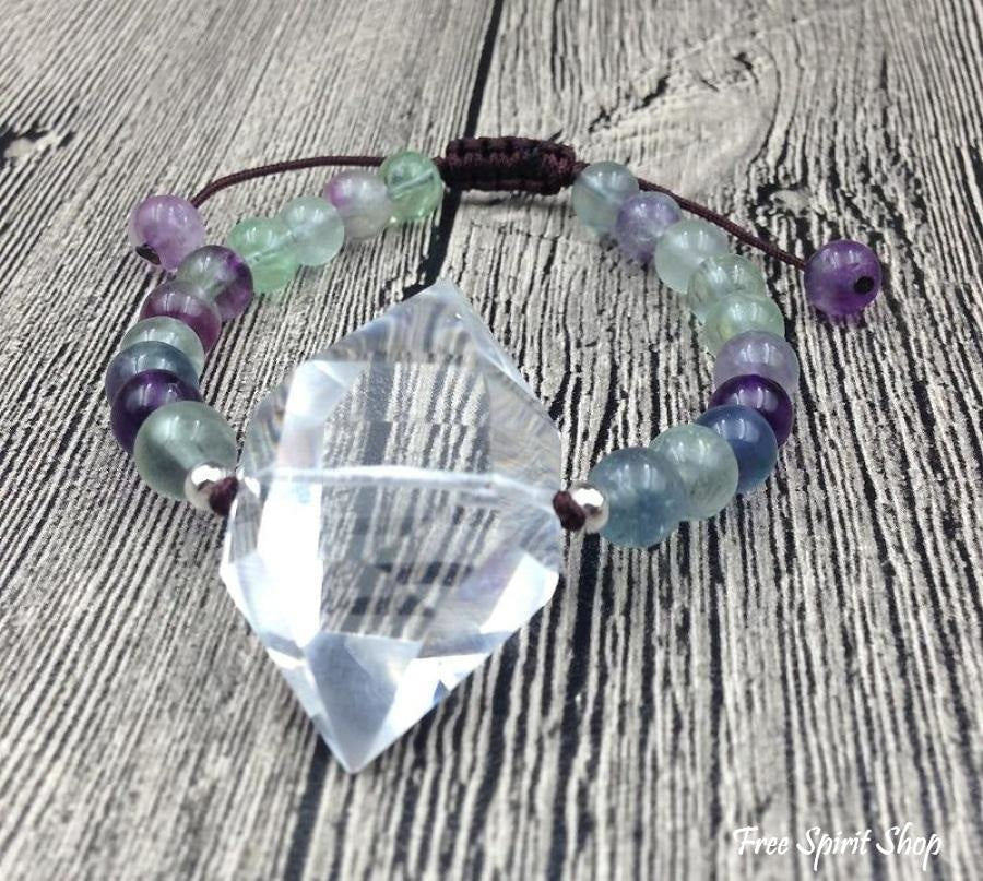 Clear Quartz Double Point Bracelet Clear Quartz Double Point Bracelet