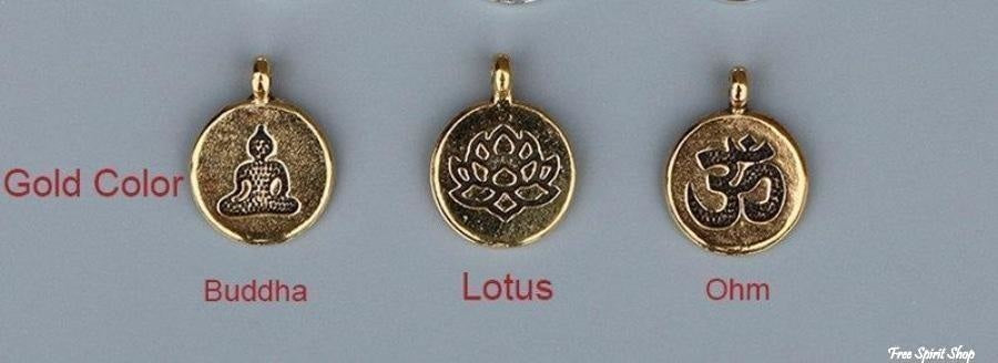 108 Natural Matte Picture Jasper Gemstone Mala Bead Bracelet - Free Spirit Shop