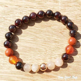 Energy & Vitality Chakra Mala Bead Bracelet - Free Spirit Shop