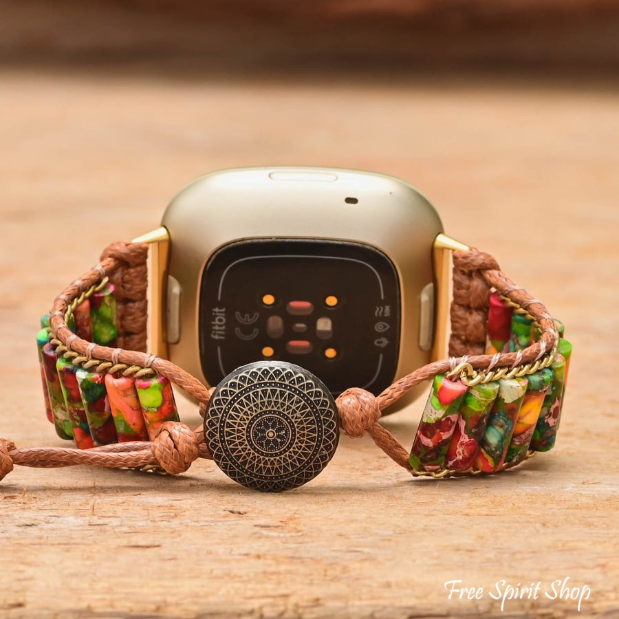 Imperial Jasper Fitbit Watch Band - Free Spirit Shop