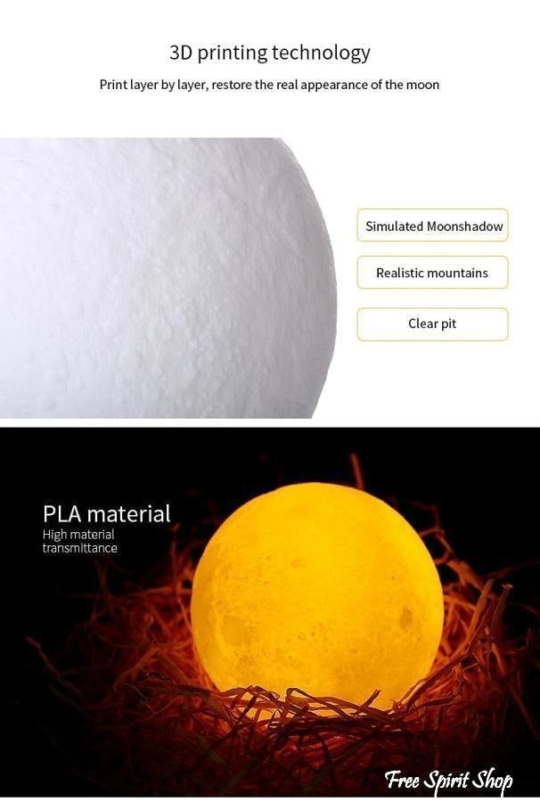 Moon Light Lamp - Free Spirit Shop