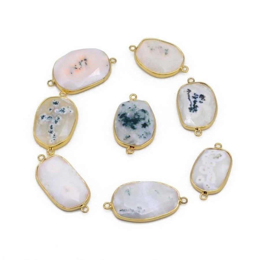 Natural Agate Moonlight & Jasper Wrap Bracelet - Free Spirit Shop