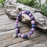 Natural Indian Agate & Amethyst Bead Bracelets - Free Spirit Shop