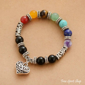 Natural 7 Chakra Healing Love Bracelet