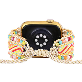 Boho Fiesta Braided Nylon Apple Watch Band