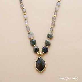 Enchanted Labradorite Pendant Necklace