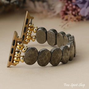 Natural Pyrite Apple Watch Band