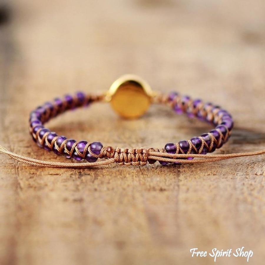 Amethyst & Opal Friendship Bracelet - Free Spirit Shop