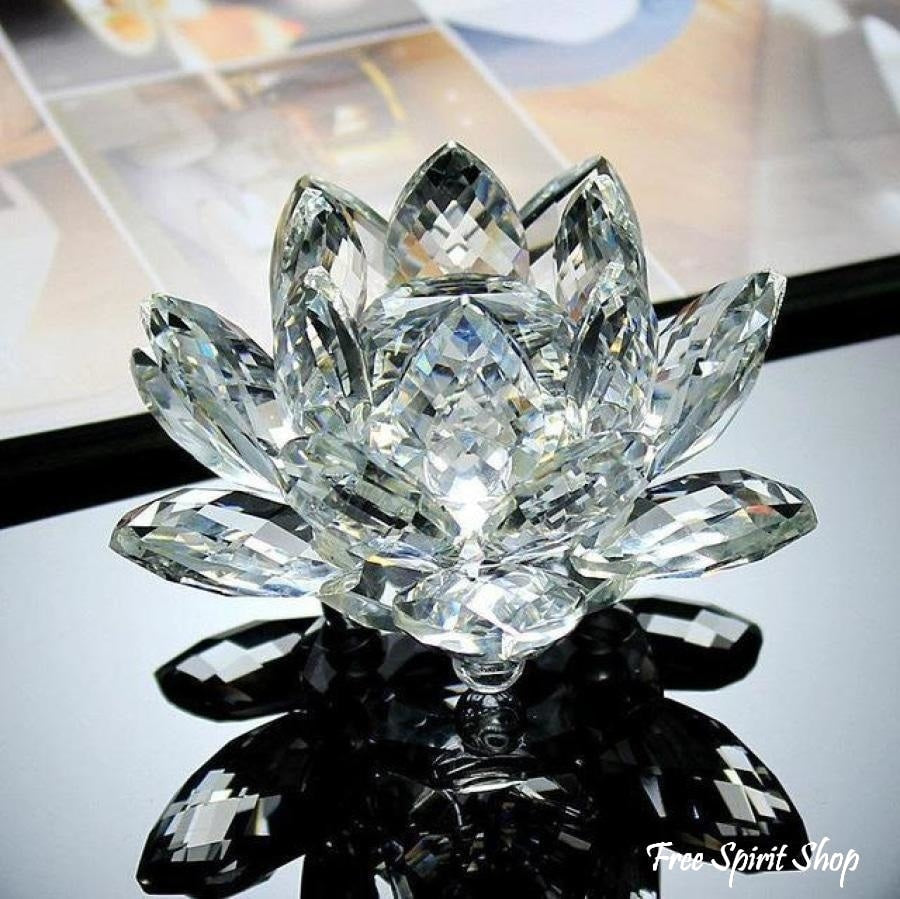 Feng Shui Crystal Lotus Flower