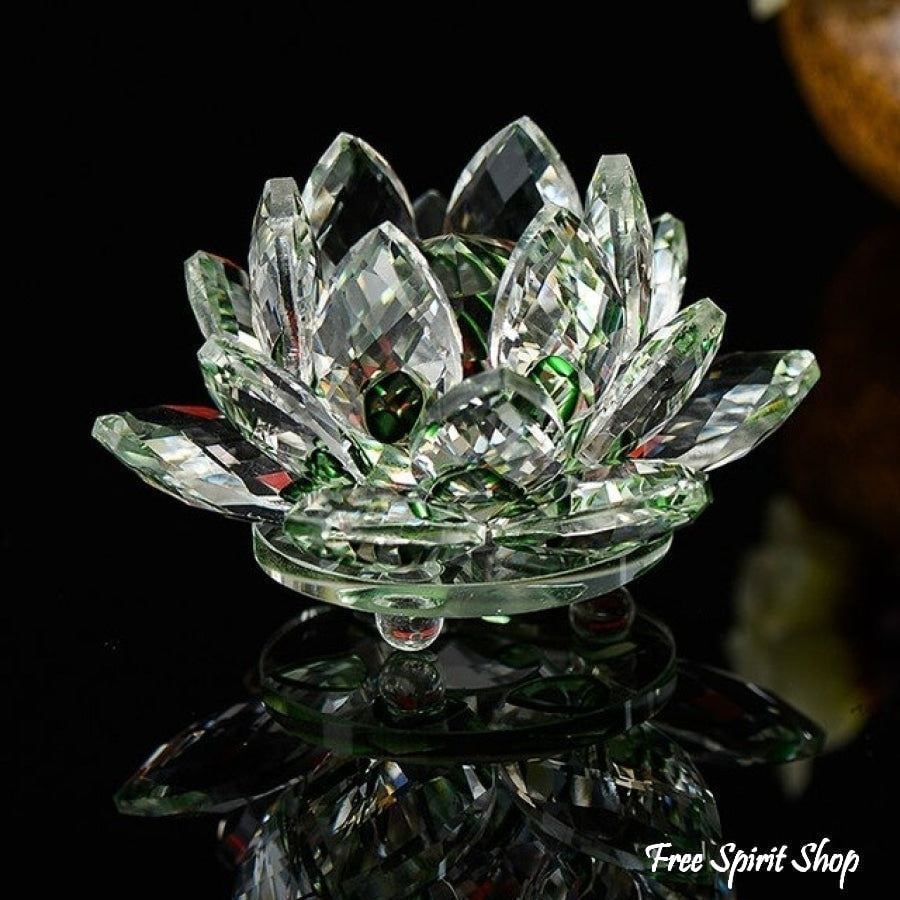 Feng Shui Crystal Lotus Flower - Free Spirit Shop