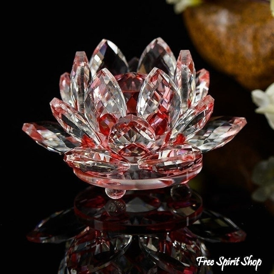 Feng Shui Crystal Lotus Flower - Free Spirit Shop