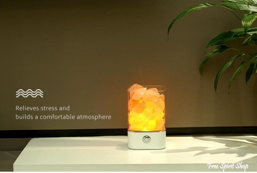 Himalayan Crystal Salt Lamp - Free Spirit Shop