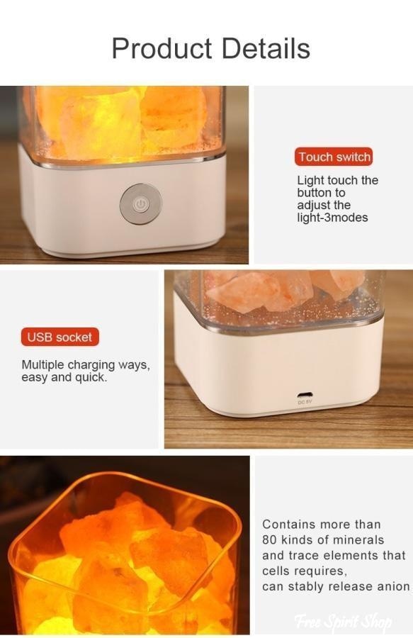 Himalayan Crystal Salt Lamp - Free Spirit Shop