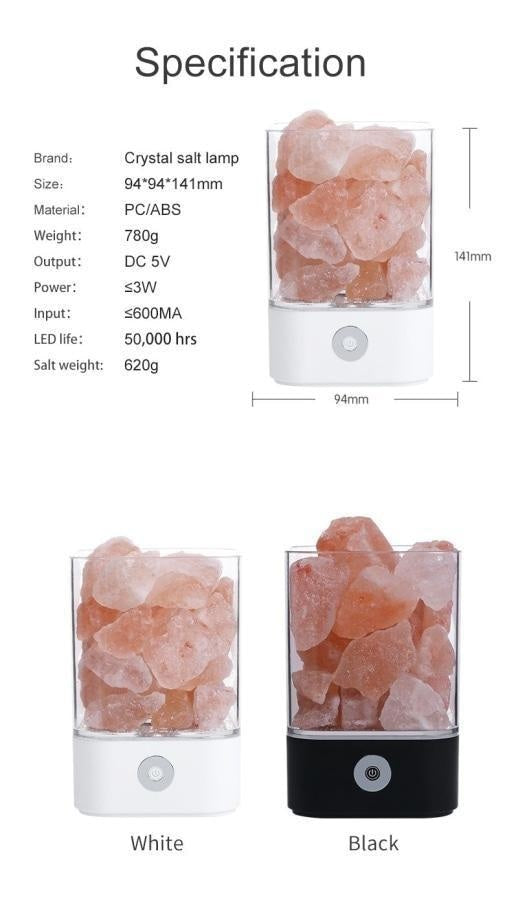 Himalayan Crystal Salt Lamp - Free Spirit Shop