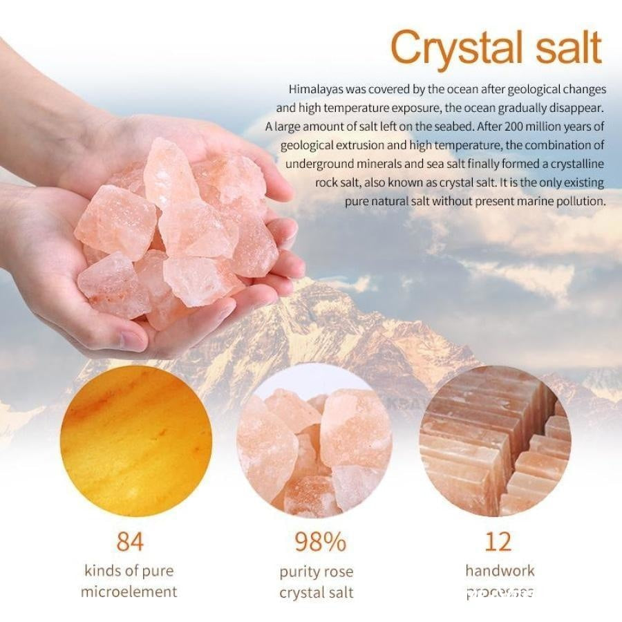 Himalayan Crystal Salt Lamp - Free Spirit Shop