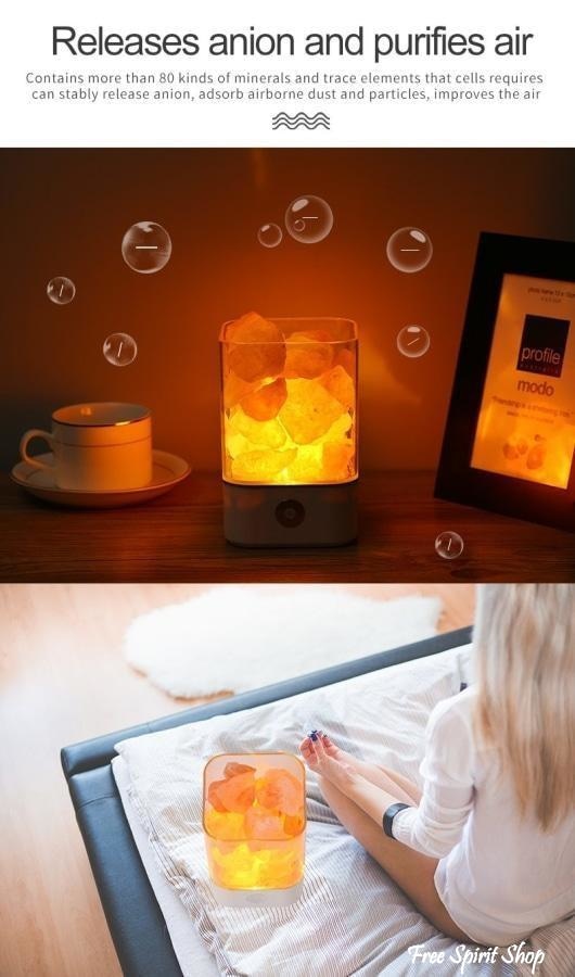 Himalayan Crystal Salt Lamp - Free Spirit Shop