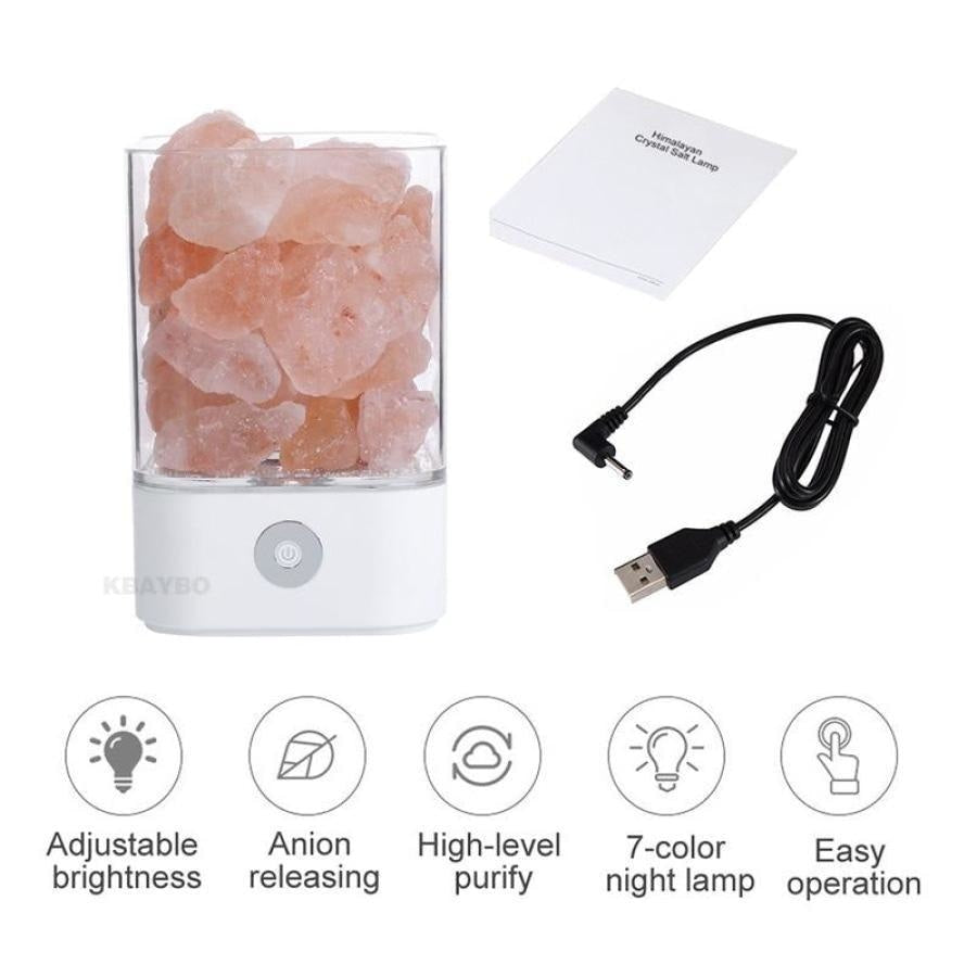 Himalayan Crystal Salt Lamp - Free Spirit Shop