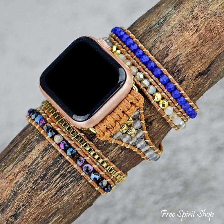 Vibrant Blue Apple Watch Band - Free Spirit Shop