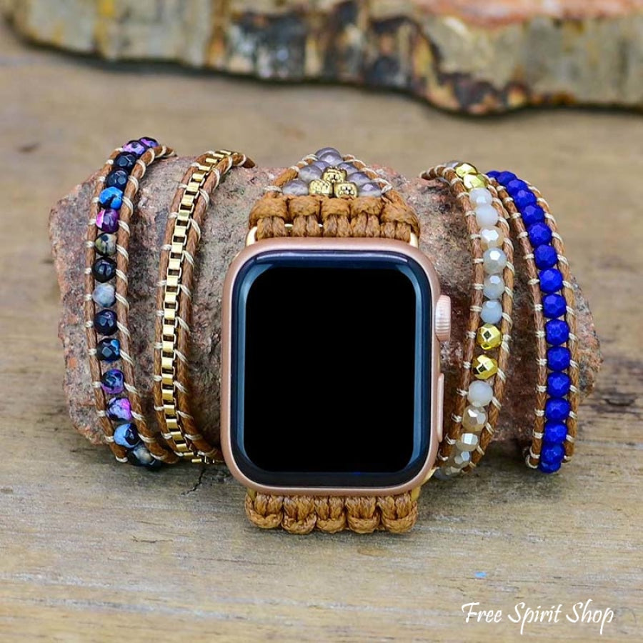 Vibrant Blue Apple Watch Band - Free Spirit Shop