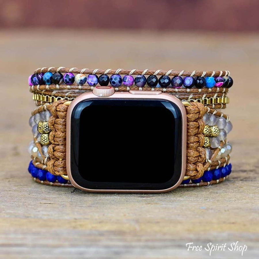 Vibrant Blue Apple Watch Band - Free Spirit Shop