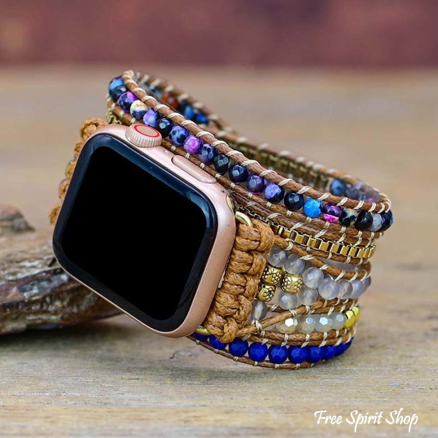 Vibrant Blue Apple Watch Band - Free Spirit Shop
