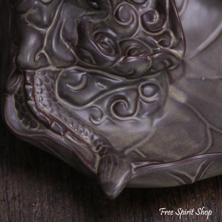 Dragon Ceramic Incense Burner - Free Spirit Shop