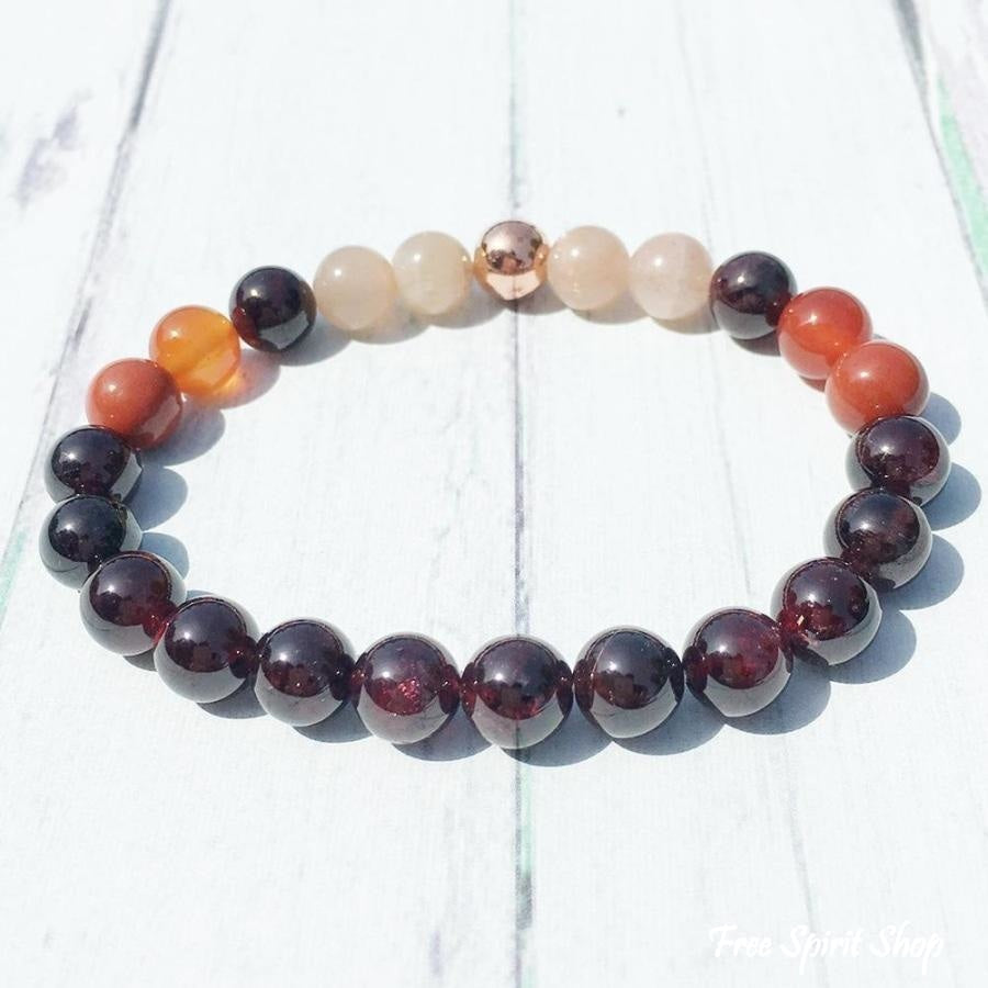 Energy & Vitality Chakra Mala Bead Bracelet - Free Spirit Shop