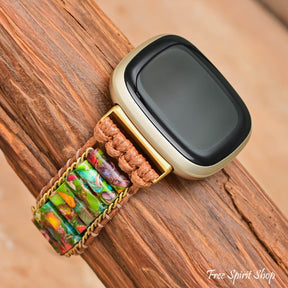Imperial Jasper Fitbit Watch Band - Free Spirit Shop