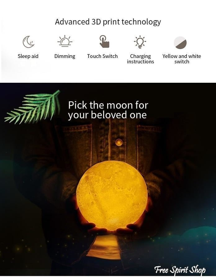 Moon Light Lamp - Free Spirit Shop