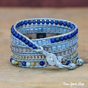 Natural Lapis Lazuli Fitbit Watch Band - Free Spirit Shop