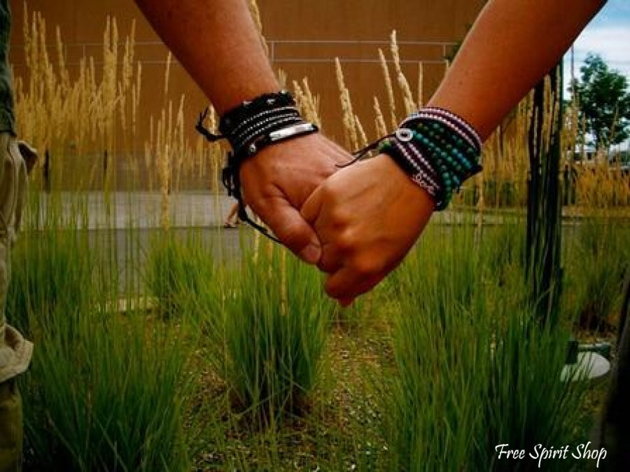 Natural Tiger Eye Wrap Bracelet - Free Spirit Shop