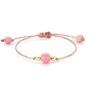 Single Gemstone Bead Friendship Bracelets - Free Spirit Shop